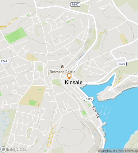 Kartan aarteenetsintäkävelykierros Kinsale Krazy Questventurelle