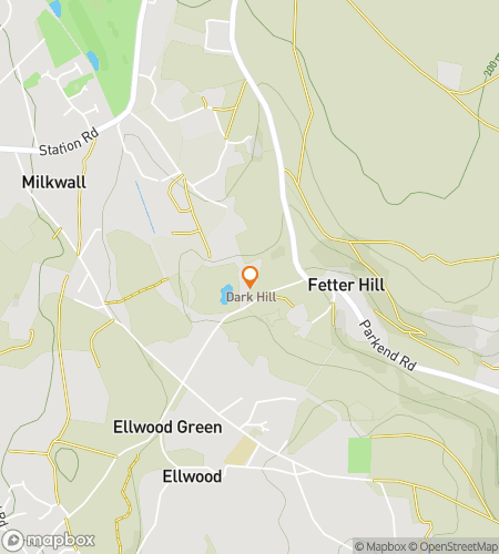 Map of scavenger hunt walking tour for Coal Hard Facts: The Coleford Clue Quest