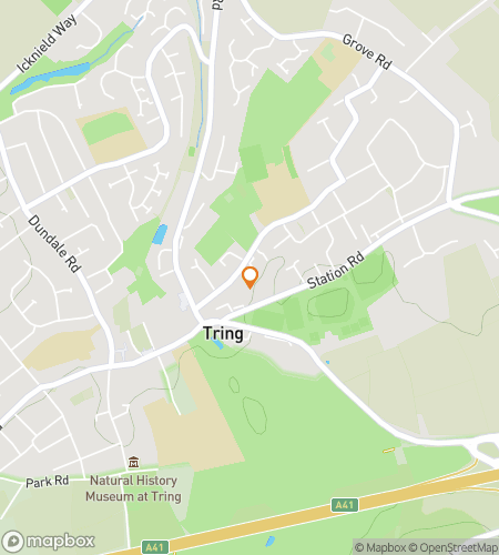 Map of scavenger hunt walking tour for It's A Tring Thing Hunt