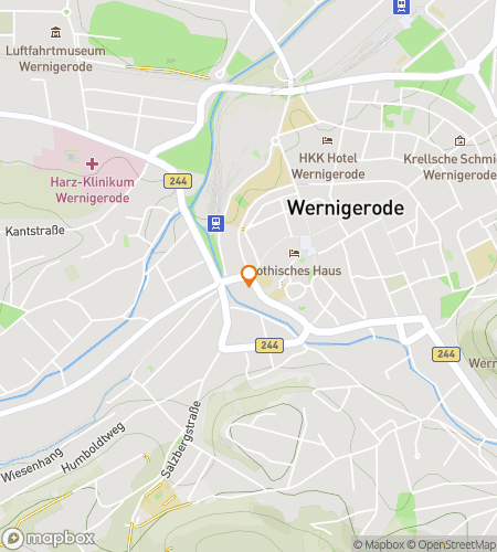 แผนที่ทัวร์เดินล่าสมบัติสำหรับ Whispers of the Harz: Discovering Wernigerode
