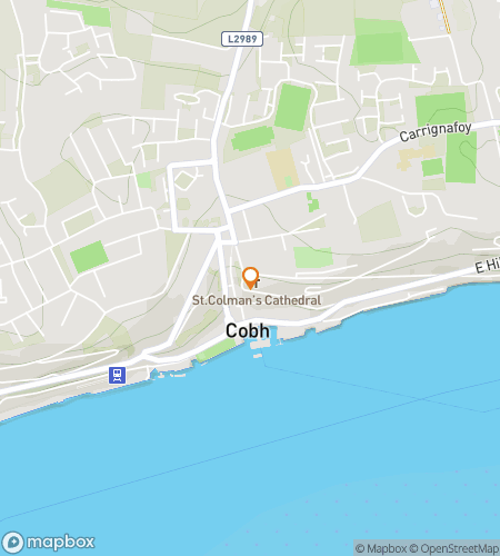 แผนที่ทัวร์เดินล่าสมบัติสำหรับ Colorful Cobh Hunt