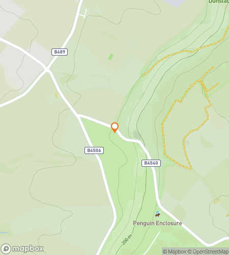 แผนที่ทัวร์เดินล่าสมบัติสำหรับ Wind on the Downs Whodunit