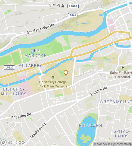 Map of scavenger hunt walking tour for Quest Through the Quad: The UCC Hunt