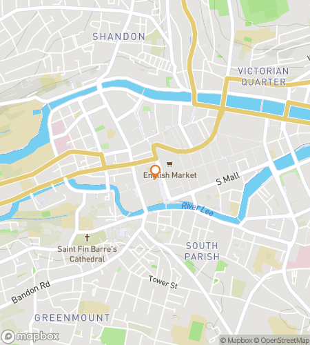 Korpinkarvat: Aavemetsästys -aarteenetsinnän kävelykierroksen kartta