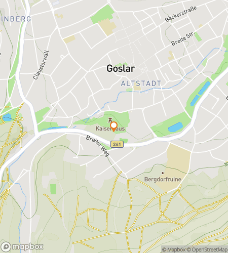 แผนที่ทัวร์เดินชมล่าสมบัติสำหรับ Going to Goslar