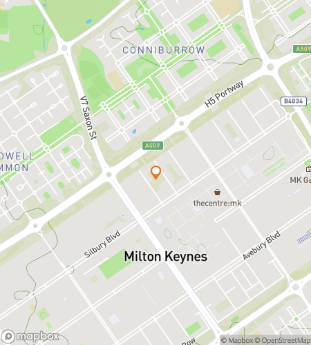 Map of scavenger hunt walking tour for Bradwell‘s Downtown Dazzling Dash