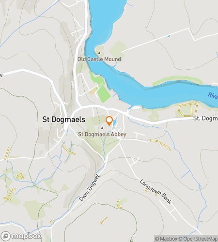 מפה של סיור רגלי במסע חיפוש אוצרות עבור "אגדות על הטיפי: גילוי סנט דוגמא'לס"