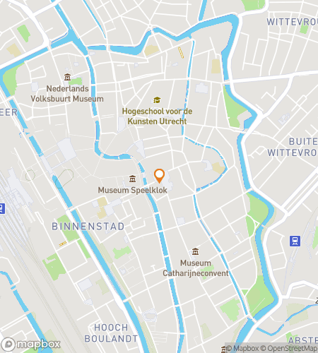 Hartă tur pietonal vânătoare de comori pentru Utrecht Scavenger Hunt
