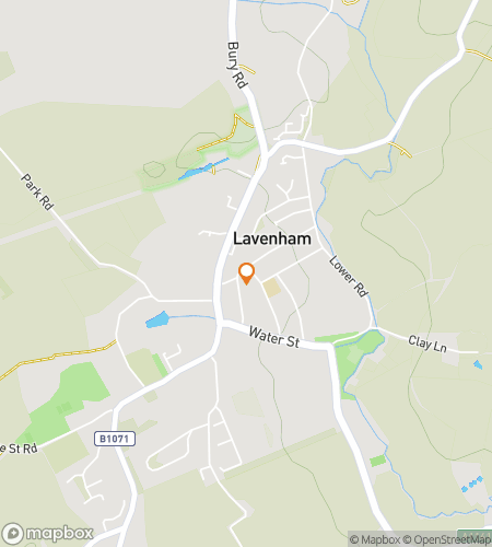 Map of scavenger hunt walking tour for Tudor Whispers: The Secrets of Lavenham