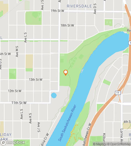 Map of scavenger hunt walking tour for Victory at Victoria: The Park Hunt