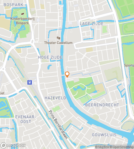 Map of scavenger hunt walking tour for  Alphen aan den Rijn scavenger hunt