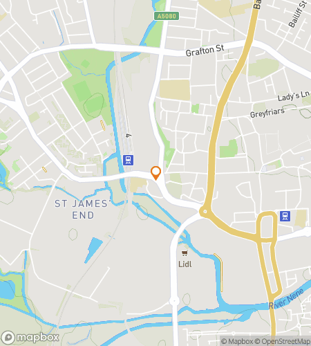 Map of scavenger hunt walking tour for Northampton Nooks ‘n‘ Treasure Hunt