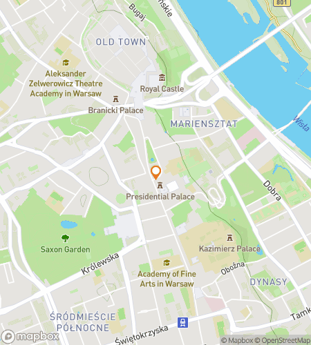 Varşova Fırtınası için scanger hunt yürüyüş turu haritası: Beyinli, Sanatsever, Epik