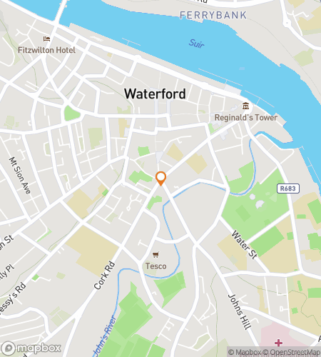 Map of scavenger hunt walking tour for The Founding of Waterford: A Quest Through Time