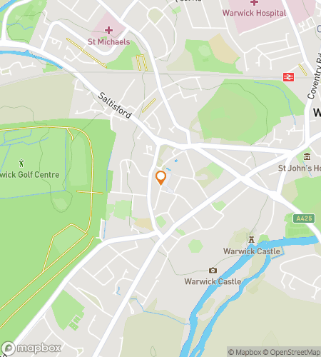 Map of scavenger hunt walking tour for Knights & Clues: University of Warwick Edition