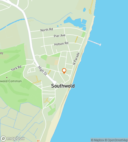 サウスウォルドでの冒険スカベンジャーハント・ウォーキングツアーのマップ