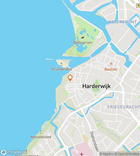 แผนที่การเดินทัวร์ล่าสมบัติสำหรับ Dolphins, Docks & Dutch Legends of Harderwijk