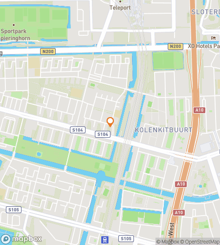 Map of scavenger hunt walking tour for Koleknit District Scavenger Hunt in Amsterdam