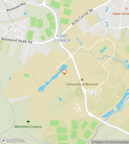 Mapa del recorrido a pie de b&uacute;squeda del tesoro para Knights & Clues&colon; University of Warwick Edition