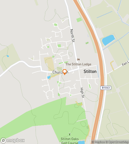 Map of scavenger hunt walking tour for Say Cheese: The Stilton Hunt