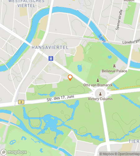 Map of scavenger hunt walking tour for Moabit Mischief & Marvels Hunt