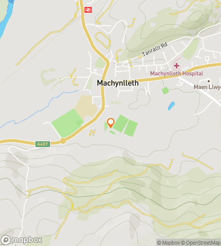 Map of scavenger hunt walking tour for The Heart of Wales: Machynlleth Hunt