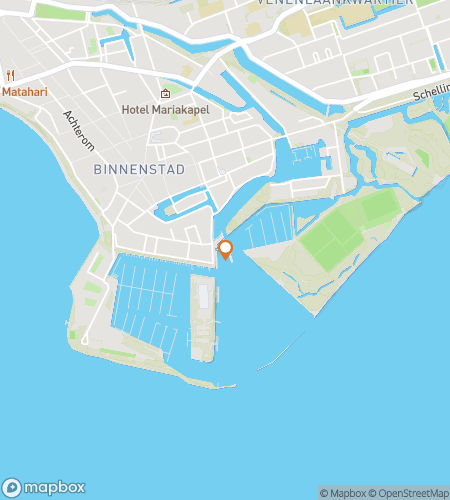 แผนที่ทัวร์เดินชมล่าสมบัติสำหรับเกม Harbor Legends: The Hoorn Adventure