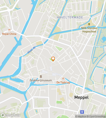 Map of scavenger hunt walking tour for  Meppel Scavenger Hunt