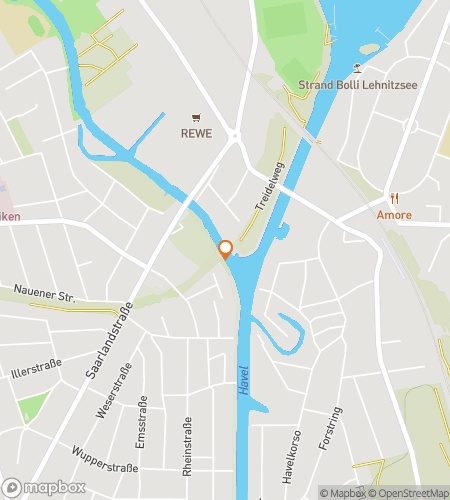 Karta över skattjaktsvandring för Reflektioner vid Havel: Upptäck Oranienburg