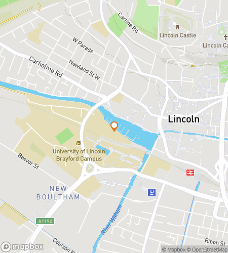 Map of scavenger hunt walking tour for Quiet Corners of Lincoln University