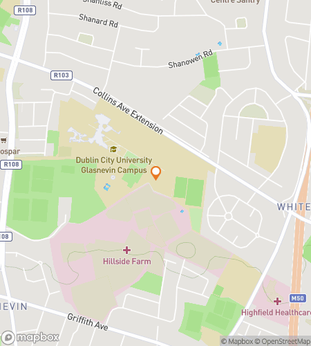 ダブリンシティ大学でのスタッグ・ストロング向けスカベンジャーハントウォーキングツアーマップ