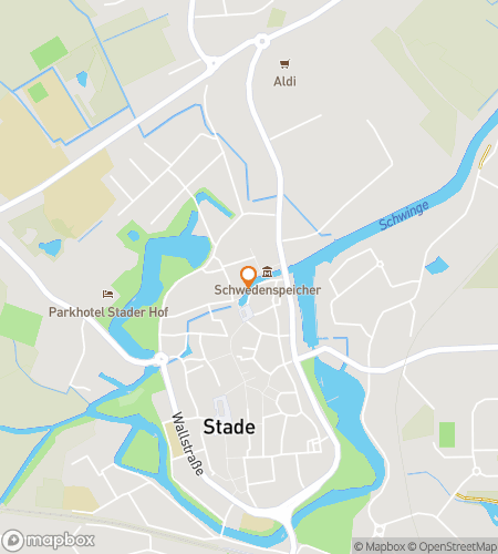 Map of scavenger hunt walking tour for On Your Marks: The Stade Sleuth Hunt