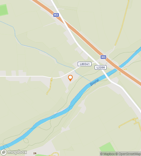 Map of scavenger hunt walking tour for The Celtic Kingdom Quest