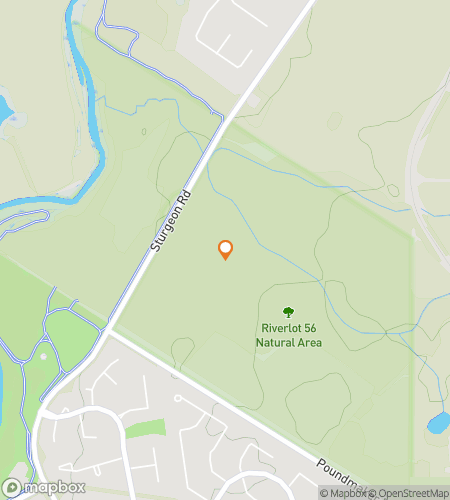 Map of scavenger hunt walking tour for St. Al-Berta Believe It: The Can’t-Miss St. Albert Quest