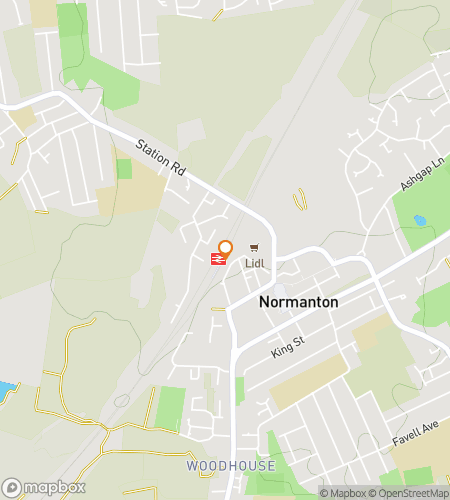 Карта пешеходного квеста "Шёпот Вест-Райдинга: Открывая Нормантон"