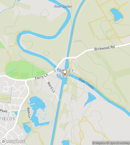 Kort over skattejagt gåtur for hvisken fra vest ridtet: Opdag Normanton