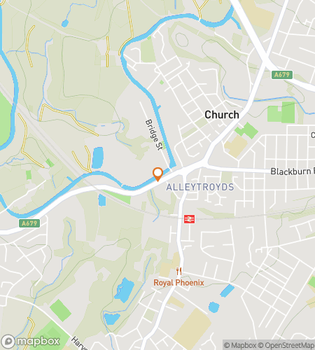 Map of scavenger hunt walking tour for Downtown Delights Scavenger Shindig