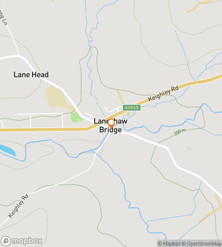 מפת סיור הליכה למסע צלב עבור Countryside Clues of Laneshawbridge