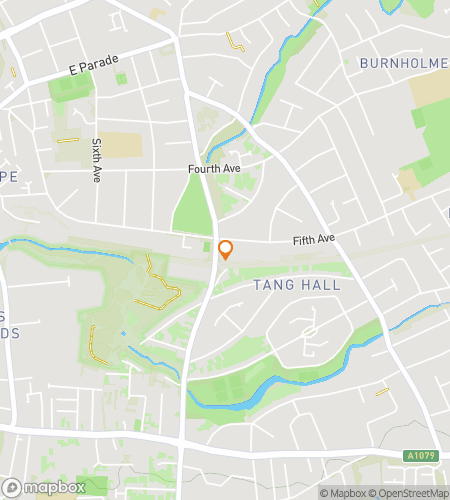 Hartă tur de vânătoare de comori pe jos pentru White Rose Walk: Vânătoarea U York