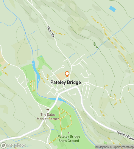 แผนที่ทัวร์ล่าสมบัติเดินชมสำหรับ Nidd & Seek: The Pateley Pursuit