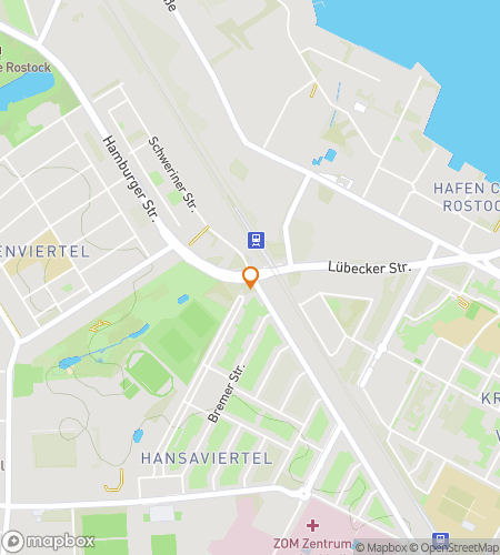 Map of scavenger hunt walking tour for From Hanse to Harbor: Discover Rostock