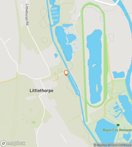 Map of scavenger hunt walking tour for Ringing Through Ripon