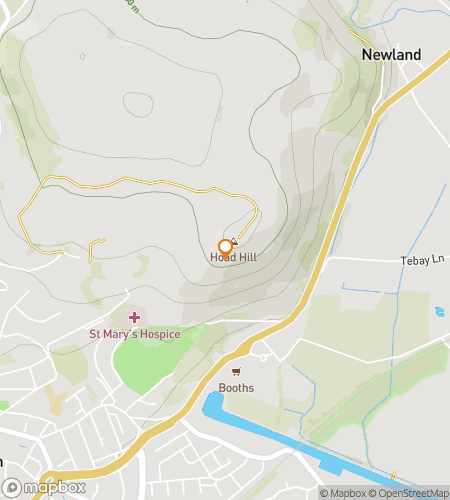 Map of scavenger hunt walking tour for A Fun Hunt in Ulverston