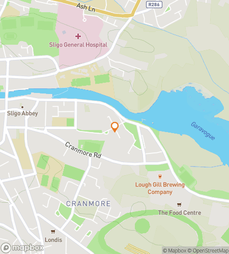 Map of scavenger hunt walking tour for Bay and Beyond: The Sligo Shoreline Chase