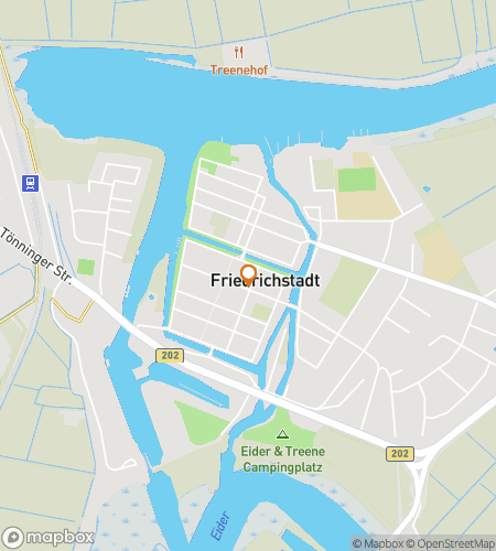 Mapa de recorrido a pie de b&uacute;squeda del tesoro para Find It in Friedrichstadt&colon; The Canal Clue Quest