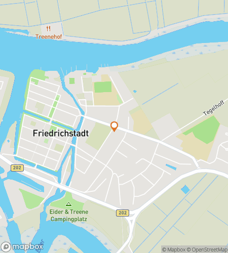 Map of scavenger hunt walking tour for Find It in Friedrichstadt: The Canal Clue Quest