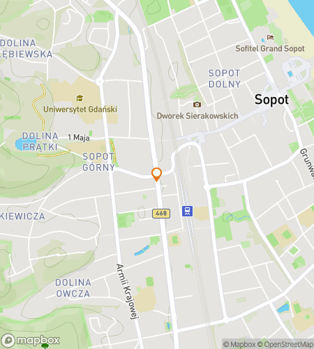 Map of scavenger hunt walking tour for Crooked House & Coastal Quest