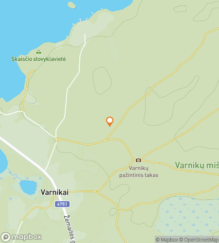 Map of scavenger hunt walking tour for Castle If You Can: The Island Trakai Chase