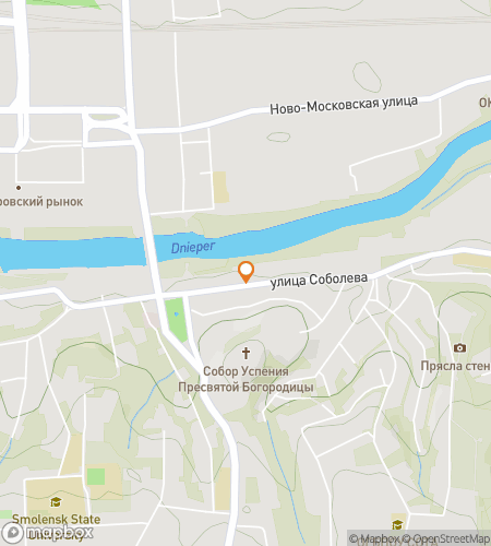 Karta över scavengerhunt-vandringstur för Staden av skölden: Smolensk-uppdraget