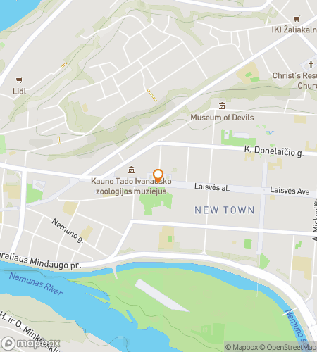 Kaunas Scavenger Hunt için scavenger hunt yürüyüş turu haritası